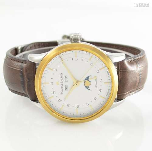 MAURICE LACROIX gents wristwatch Phase de Lune