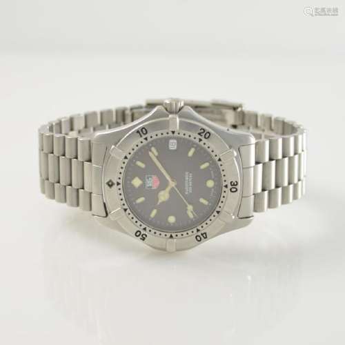 TAG HEUER gents wristwatch in steel