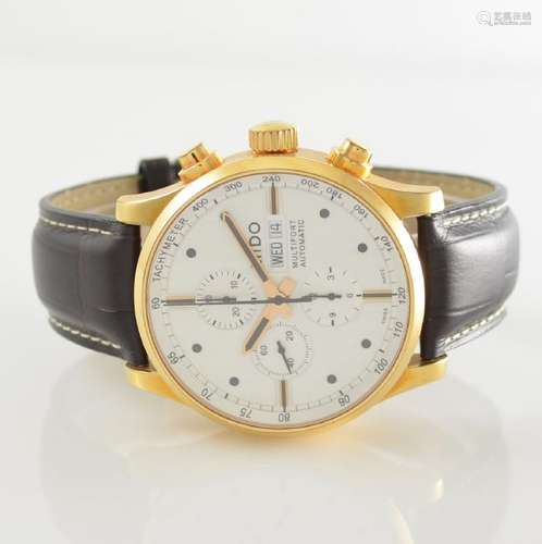 MIDO Multifort gents wristwatch with chronograph