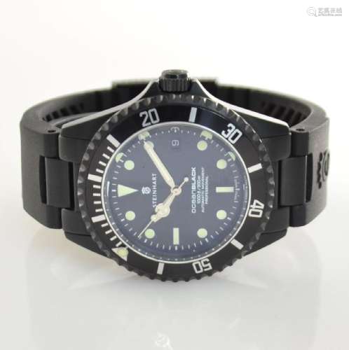 STEINHART Ocean Black 1000ft/300m gents wristwatch