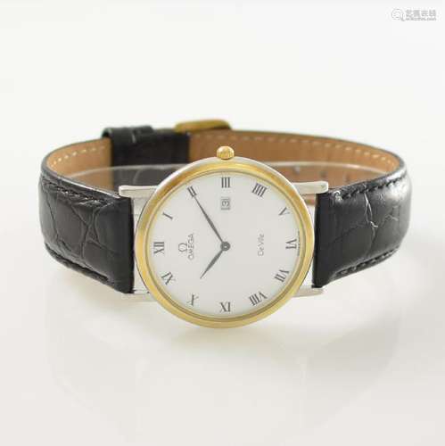 OMEGA De Ville wristwatch in steel/gold