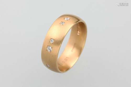 NIESSING 18 kt gold ring with brilliants