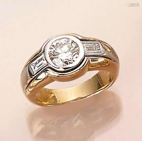 18 kt gold with diamonds