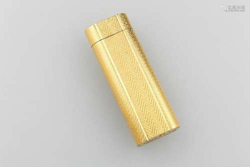 CARTIER lighter, gold plated