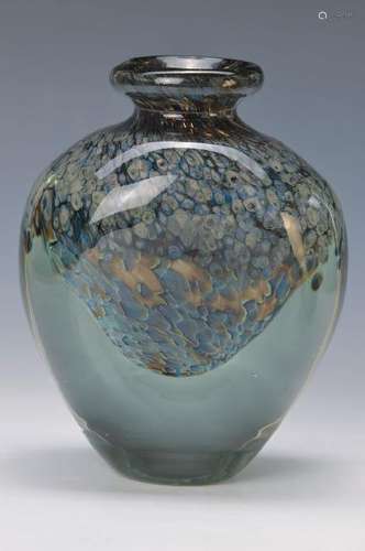 vase, France, around 1970-75, multilayer glass