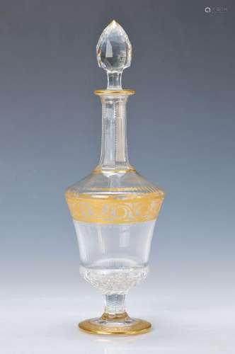 carafe, Saint Louis, Thistle, crystal glass, polished