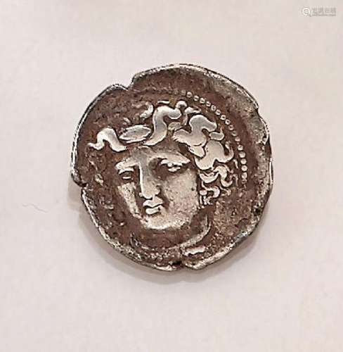 Roman coin, Drachme, Thesally