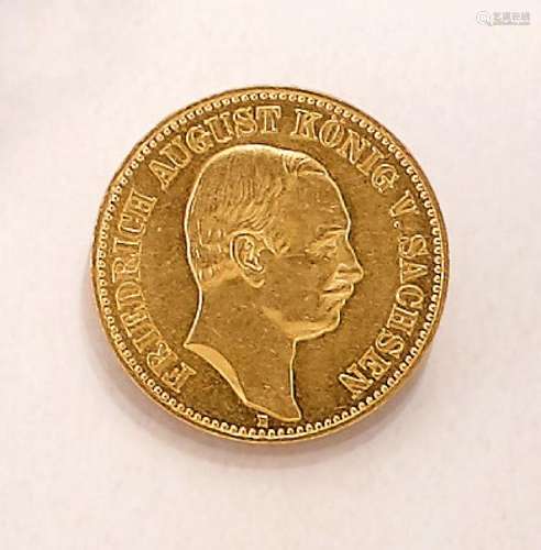 Gold coin, 20 Mark, German Reich, 1905