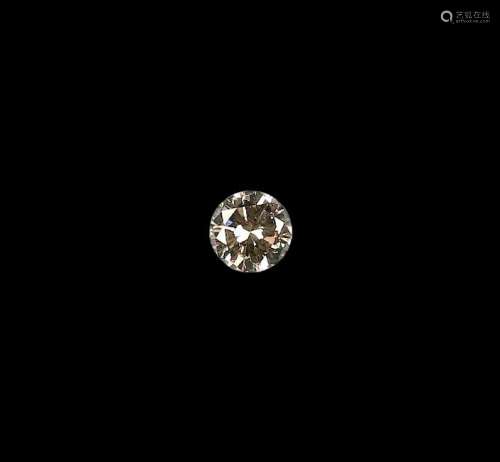 Loose brilliant 0.26 ct