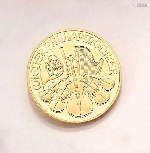 Gold coin, 1000 Schilling, Austria, 1994