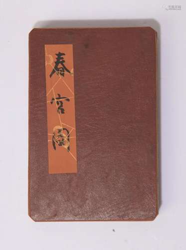 A FINE CHINESE ADULT BOOKLET IN PRINT