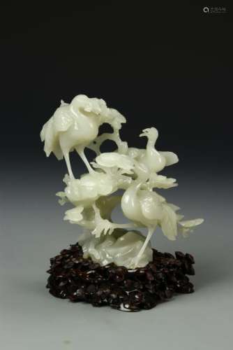 Chinese Jade Carved Sculpture