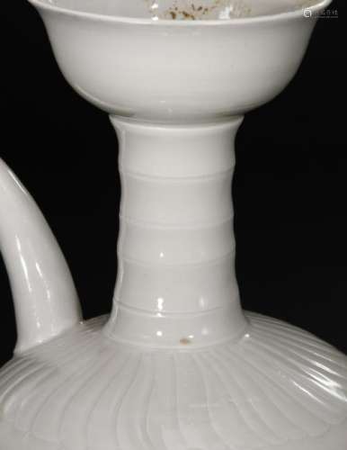 Chinese Ding Ware Bamboo-Neck Ewer