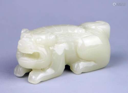 Chinese Jade Figure of Mythical Beast