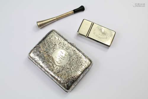 A Silver Cigarette Case