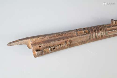 A 17th Century Omani Abu Fitila Steel Matchlock Barrel