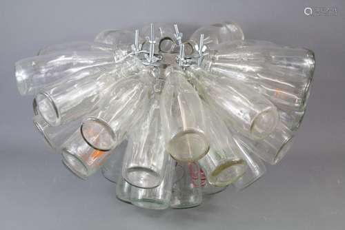 A Glass Novelty Chandelier