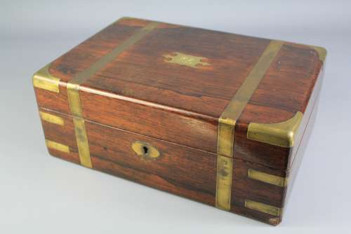 A Rosewood Writing Box