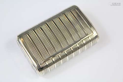 A 19th Century Silver Snuff Box