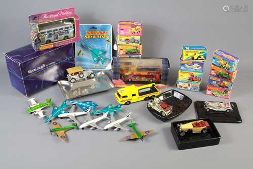 A Quantity of Matchbox Car and Aeroplanes Models