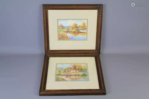 W. Henry Jarman Pair of Watercolours.