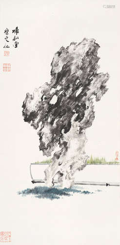 方向乐（b.1979） 清供 镜心 设色纸本