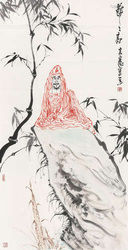 张友宪（b.1954） 节节高 镜心 设色纸本