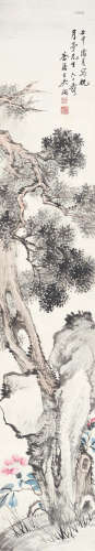 吴琴木（1894～1953） 绘画 立轴 设色纸本