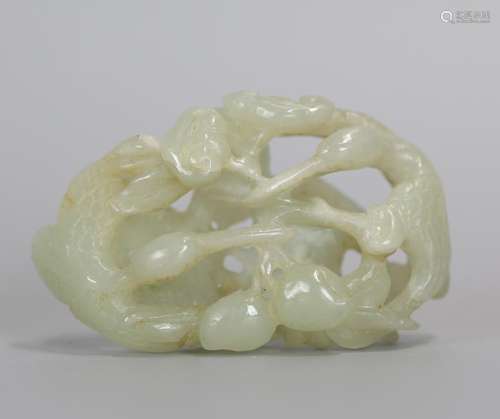 Chinese jade carving, 19th c.