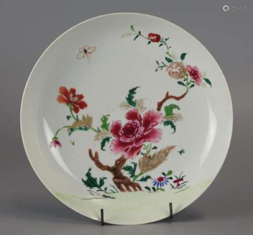 Chinese porcelain plate, 18th/19th c.