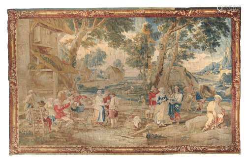 A fine and impressive Franco-Flemish tapestry, 18th century