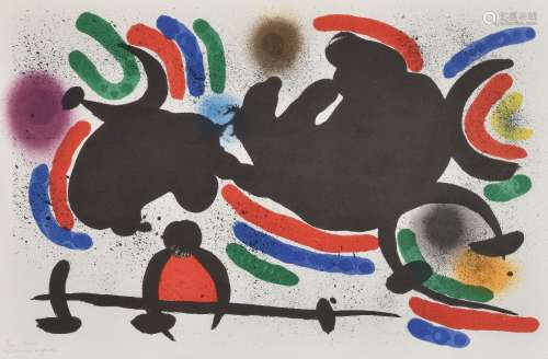 λ Joan Miró (Spanish 1893-1983)Untitled (Abstract)
