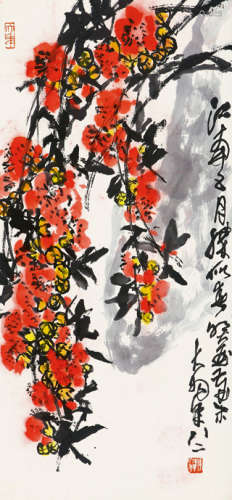 陈大羽（1912～2001） 江南胜似春 镜心 设色纸本