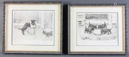 Marguerite Kirmse Two Lithographs