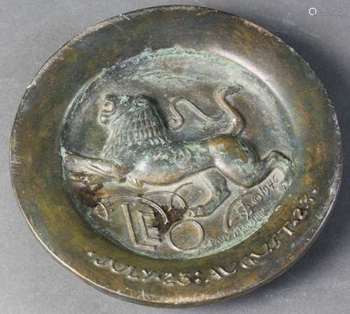 Paul Manship Bronze Medallion