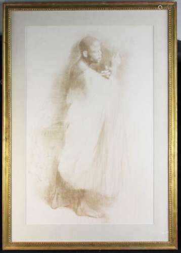 Conger Metcalf Print, Man in Robe