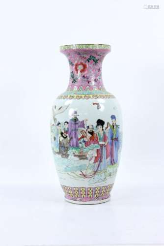 Fine Chinese Vase w/ Inscription