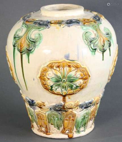 Chinese Sancai Glaze Vase