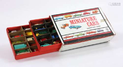 Vintage Matchbox Cars and Carrying Case