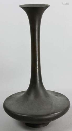 Japanese Meiji Period Bronze Vase