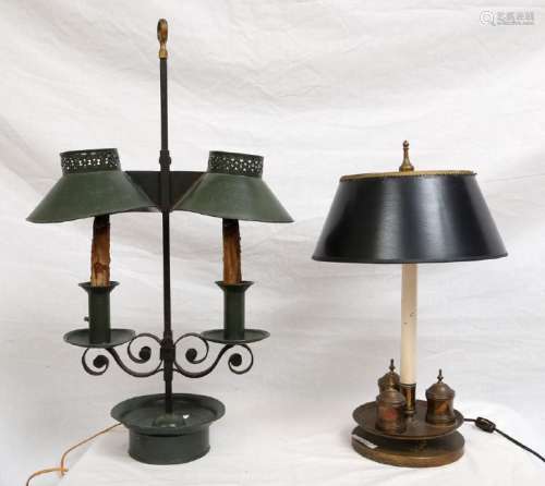 Two 19th-20th C. Lamps