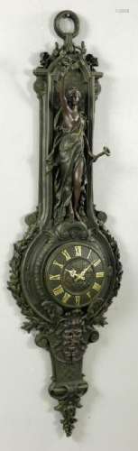 French Style Figural Clock