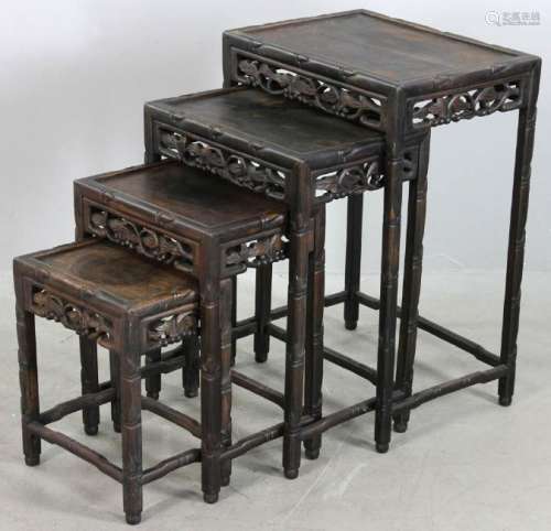 19thC Chinese Nesting Tables