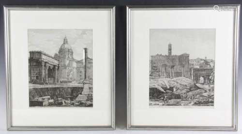Pair of Rossini Architectural Drawings