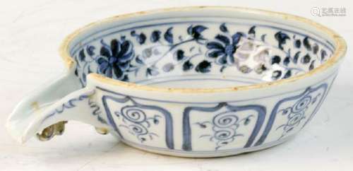 Chinese Blue and White Porcelain Dish