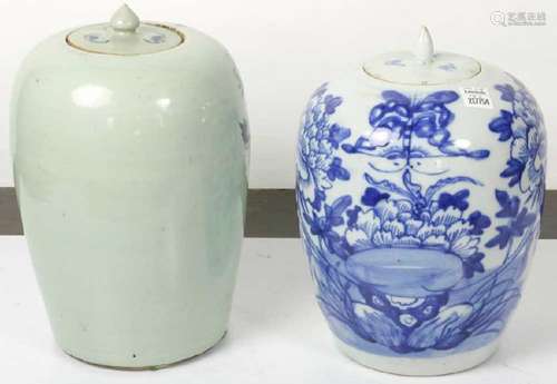 Pair of 19th C. Chinese Porcelain Jars