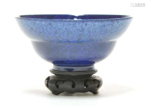 Chinese Powder-Blue Bowl