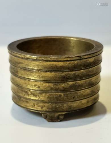 Gilt Bronze Incense Burner