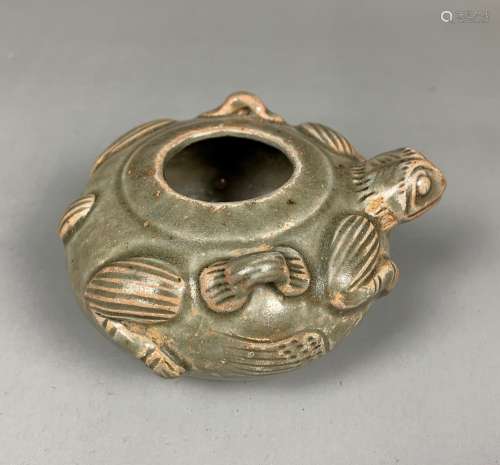 Porcelain Frog Water Pot