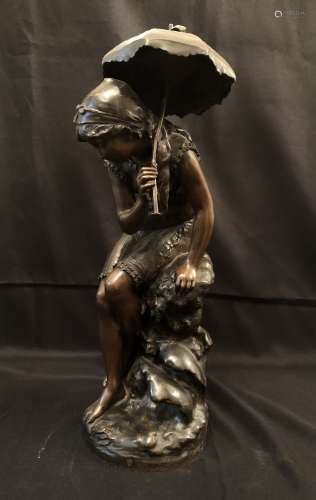 Bronze Figure with Mark